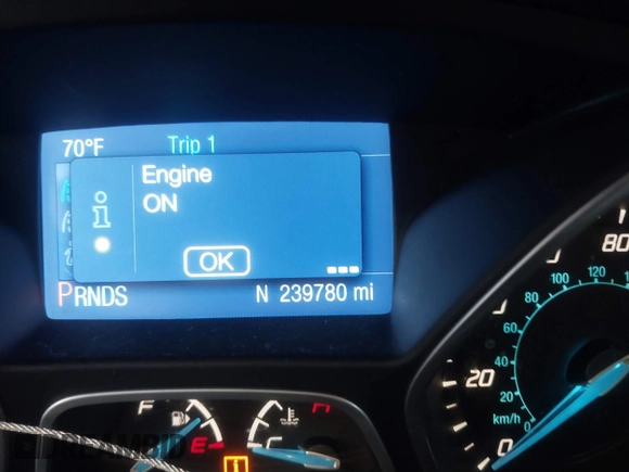 2014 Ford Focus SE with VIN 1FADP3K28EL167909, listed as a IAAI auction lot 41747128 with 239,780 mi miles. Bid and sale history available at carsss.com. Image 16.