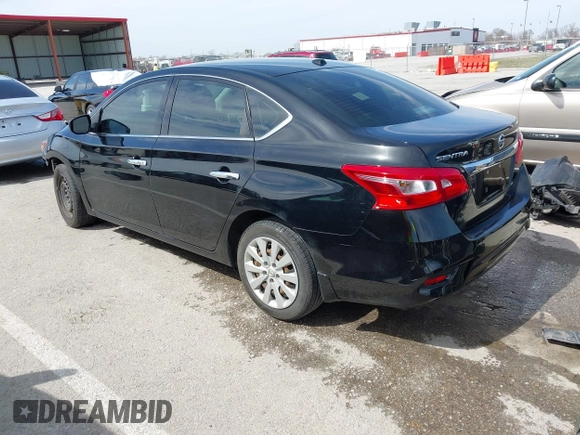 2017 Nissan Sentra S with VIN 3N1AB7AP9HY243569, listed as a IAAI auction lot 41822263 with 127,475 mi miles and . Bid and sale history available at carsss.com. Image 3.