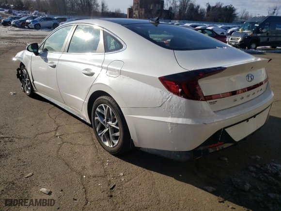 2022 Hyundai Sonata SEL with VIN KMHL14JA8NA227037, listed as a Copart auction lot 45001845 with 30,834 mi miles and Salvage Title. Bid and sale history available at carsss.com. Image 2.
