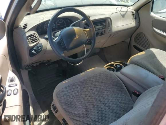 2000 Ford F-150 XL with VIN 1FTRX17W9YKA49152, listed as a Copart auction lot 60577505 with Not provided miles and Salvage title. Bid and sale history available at DreamBid. Image 8.