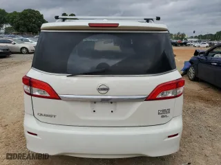 2015 Nissan Quest S with VIN JN8AE2KP8F9121606, listed as a Copart auction lot 54638664 with 104,186 mi miles. Bid and sale history available at carsss.com. Image 6.