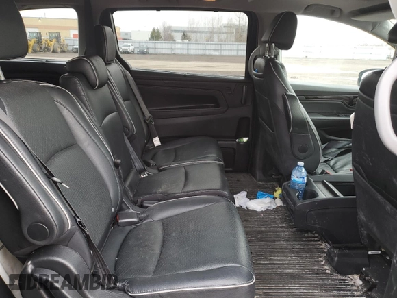 2022 Honda Odyssey Touring with VIN 5FNRL6H82NB502819, listed as a Copart auction lot 50326855 with 75,742 mi miles and Salvage title. Bid and sale history available at DreamBid. Image 11.
