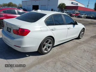 2014 BMW 3 Series 328i with VIN WBA3A5C52EF604861, listed as a IAAI auction lot 41701480 with Not Provided miles. Bid and sale history available at carsss.com. Image 4.