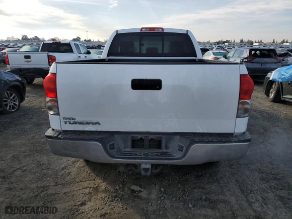 2007 Toyota Tundra SR5 with VIN 5TFRT541X7X006100, listed as a Copart auction lot 46150305 with 202,511 mi miles and Salvage Title. Bid and sale history available at carsss.com. Image 6.