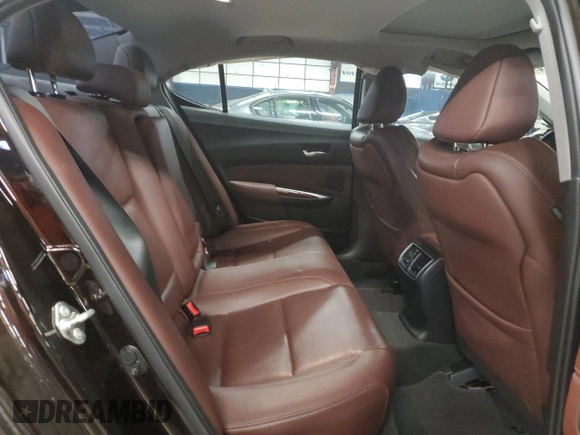 2016 Acura TLX V6 Advance with VIN 19UUB3F72GA003649, listed as a Copart auction lot 81685174 with 115,580 mi miles and Salvage Title. Bid and sale history available at carsss.com. Image 11.