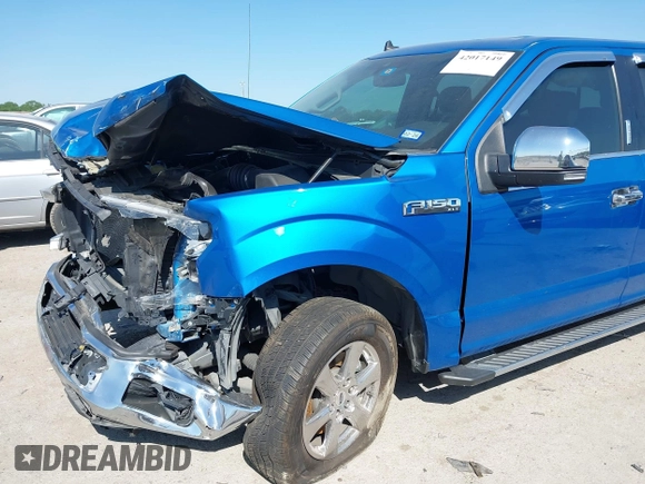 2020 Ford F-150 XL with VIN 1FTEW1C54LKD16060, listed as a IAAI auction lot 42017149 with 66,056 mi miles and . Bid and sale history available at DreamBid. Image 6.