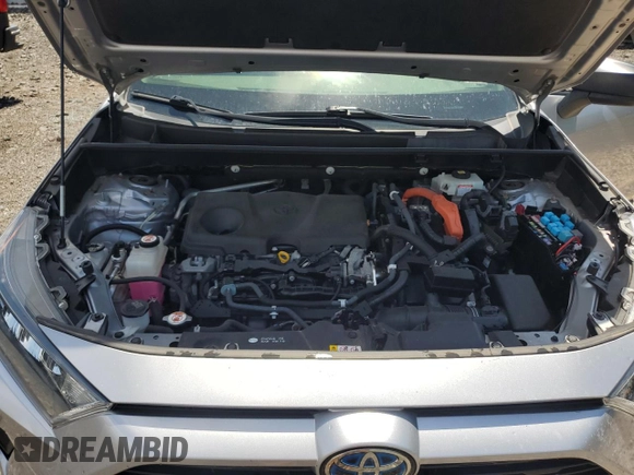2021 Toyota RAV4 Hybrid LE with VIN JTML6RFV3MD509923, listed as a Copart auction lot 64014735 with 41,504 mi miles and Clean title. Bid and sale history available at DreamBid. Image 12.