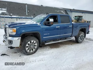 2017 GMC Sierra 2500HD SLT with VIN 1GT12TEY9HF116773, listed as a Copart auction lot 41643885 with 0 mi miles and Non Repairable. Bid and sale history available at carsss.com. Image 1.