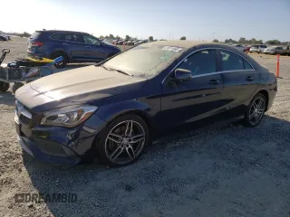 2018 Mercedes-Benz CLA 250 with VIN WDDSJ4EB9JN513510, listed as a Copart auction lot 61871585 with 124,877 mi miles and Clean title. Bid and sale history available at DreamBid. Image 1.