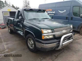 2004 Chevrolet Silverado 1500 LS with VIN 1GCEC14T04Z302610, listed as a IAAI auction lot 41292673 with 135,178 mi miles. Bid and sale history available at carsss.com. Image 1.