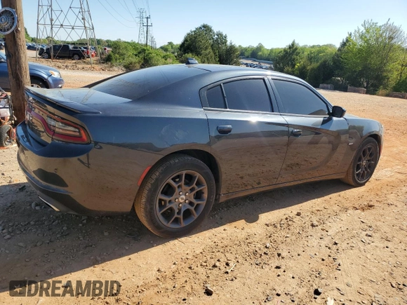 2018 Dodge Charger GT with VIN 2C3CDXJG4JH181255, listed as a Copart auction lot 53471615 with 181,948 mi miles and Salvage Title. Bid and sale history available at DreamBid. Image 3.