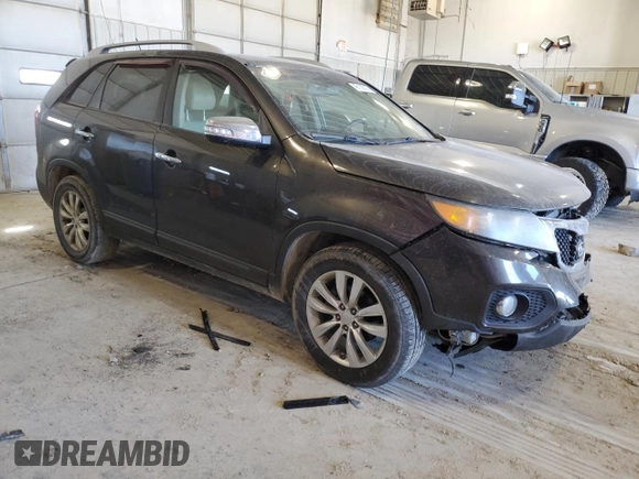 2011 Kia Sorento EX with VIN 5XYKU4A2XBG131972, listed as a Copart auction lot 48138315 with 258,248 mi miles and Salvage Title. Bid and sale history available at carsss.com. Image 4.