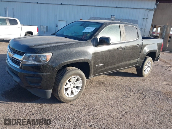 2019 Chevrolet Colorado 2WD LT with VIN 1GCGSCEN2K1103707, listed as a IAAI auction lot 42132449 with 80,568 mi miles and . Bid and sale history available at DreamBid. Image 2.