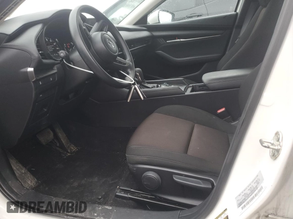 2021 Mazda Mazda3 Sedan 2.5 S with VIN JM1BPAAL3M1332968, listed as a Copart auction lot 44740625 with 46,505 mi miles and Salvage Title. Bid and sale history available at carsss.com. Image 7.