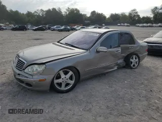 2004 Mercedes-Benz S-Class 4.3L with VIN WDBNG70J24A394215, listed as a Copart auction lot 67526124 with 0 mi miles and Clean Title. Bid and sale history available at carsss.com. Image 1.