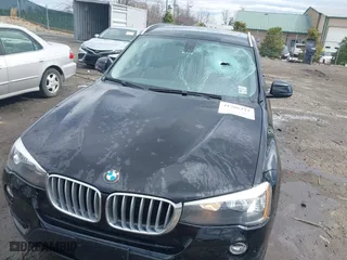 2015 BMW X3 xDrive28i with VIN 5UXWX9C58F0D49628, listed as a IAAI auction lot 41706127 with 99,982 mi miles. Bid and sale history available at carsss.com. Image 6.