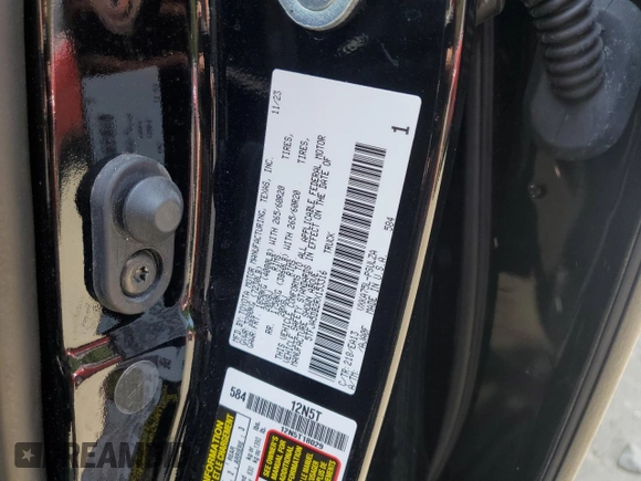 2024 Toyota Tundra Limited z VIN 5TFJA5DB2RX153316, wystawiony jako Copart lot #60074415 z przebiegiem 19 592 mil mil oraz Szkoda całkowita • Salvage title. Historia ofert i sprzedaży dostępna na DreamBid. Obrazek 12.