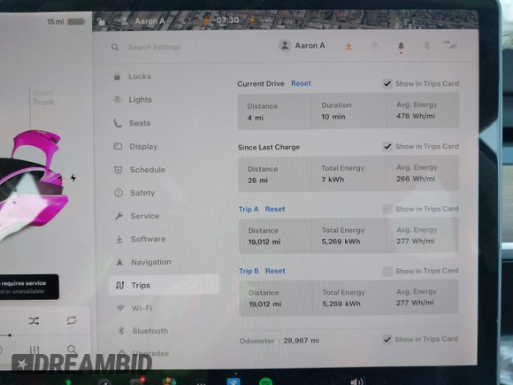 2020 Tesla Model 3 Performance with VIN 5YJ3E1EC1LF602516, listed as a IAAI auction lot 41841216 with 28,967 mi miles and . Bid and sale history available at DreamBid. Image 7.