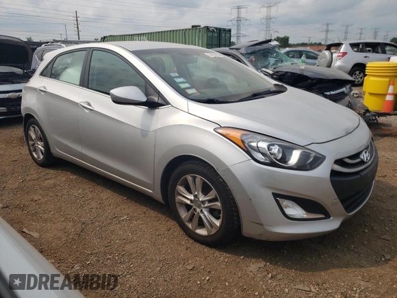 2013 Hyundai Elantra GT with VIN KMHD35LE8DU120376, listed as a Copart auction lot 64396604 with 87,682 mi miles and Salvage Title. Bid and sale history available at carsss.com. Image 4.