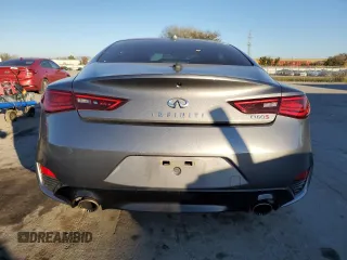 2017 Infiniti Q60 Red Sport 400 with VIN JN1FV7EK4HM610120, listed as a Copart auction lot 36831923 with 42,484 mi miles and . Bid and sale history available at carsss.com. Image 6.
