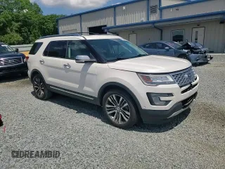 2016 Ford Explorer Platinum с VIN 1FM5K8HT7GGC64228, выставлен на аукционе Copart как лот 56554555 с пробегом 95 315 миль миль и Списание • Salvage title. История ставок и продаж доступна на DreamBid. Изображение 14.
