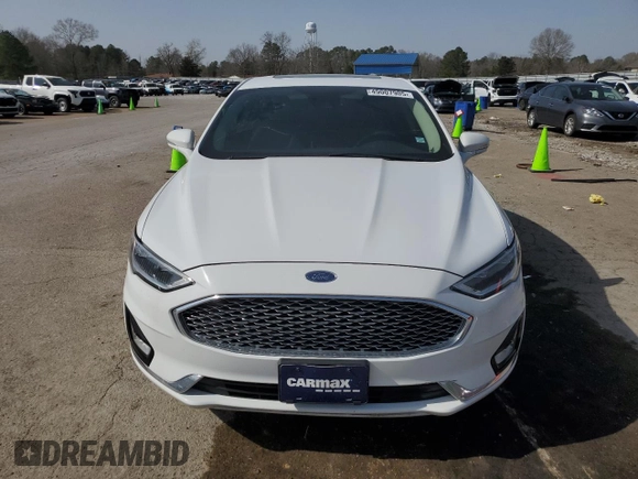 2020 Ford Fusion Titanium with VIN 3FA6P0K96LR199681, listed as a Copart auction lot 49007905 with 80,276 mi miles and Salvage title. Bid and sale history available at DreamBid. Image 5.