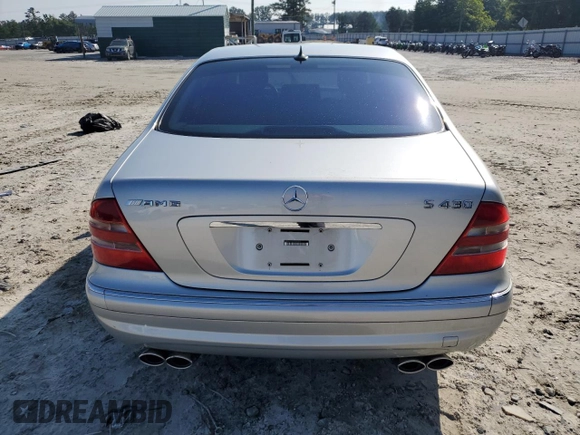 2002 Mercedes-Benz S 430 z VIN WDBNG70J02A289508, wystawiony jako Copart lot #56214015 z przebiegiem 124 719 mil mil oraz Szkoda całkowita • Salvage title. Historia ofert i sprzedaży dostępna na DreamBid. Obrazek 6.