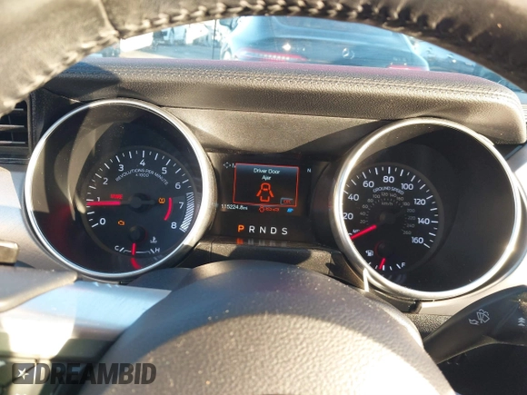 2019 Ford Mustang EcoBoost with VIN 1FA6P8TH3K5172668, listed as a IAAI auction lot 41059758 with 115,224 mi miles and . Bid and sale history available at carsss.com. Image 7.