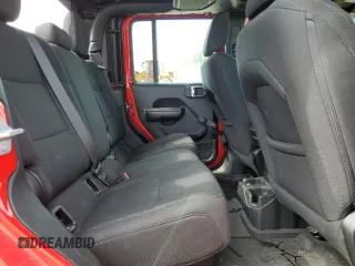 2023 Jeep Gladiator Sport z VIN 1C6HJTAG0PL556855, wystawiony jako Copart lot #57628425 z przebiegiem 18 141 mil mil oraz Szkoda całkowita • Salvage title. Historia ofert i sprzedaży dostępna na DreamBid. Obrazek 11.
