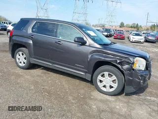 2015 GMC Terrain SLE with VIN 2GKFLVEK6F6239775, listed as a IAAI auction lot 42032922 with 172,916 mi miles. Bid and sale history available at carsss.com. Image 1.