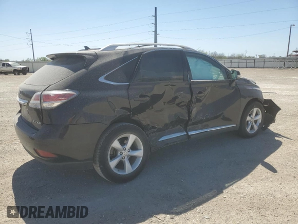 2013 Lexus RX 350 with VIN 2T2ZK1BA8DC121234, listed as a Copart auction lot 50413035 with 117,812 mi miles and Salvage Title. Bid and sale history available at DreamBid. Image 3.