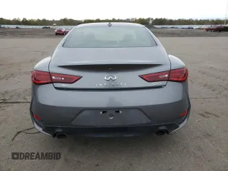 2017 Infiniti Q60 Premium with VIN JN1CV7EL7HM320062, listed as a Copart auction lot 46261505 with 100,971 mi miles and Salvage title. Bid and sale history available at DreamBid. Image 6.