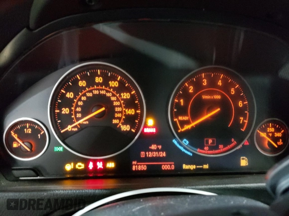 2015 BMW 4 Series 428i xDrive with VIN WBA3N9C59FK247683, listed as a Copart auction lot 41678035 with 81,850 mi miles and Salvage title. Bid and sale history available at DreamBid. Image 9.