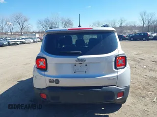 2017 Jeep Renegade Altitude with VIN ZACCJABBXHPF51072, listed as a IAAI auction lot 41877083 with 88,246 mi miles and . Bid and sale history available at DreamBid. Image 16.