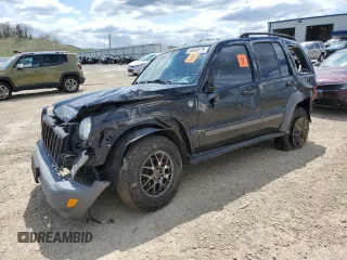2006 Jeep Liberty Sport z VIN 1J4GL48KX6W125445, wystawiony jako Copart lot #55648775 z przebiegiem 148 777 mil mil oraz Nie do naprawy • Non repairable. Historia ofert i sprzedaży dostępna na DreamBid. Obrazek 1.