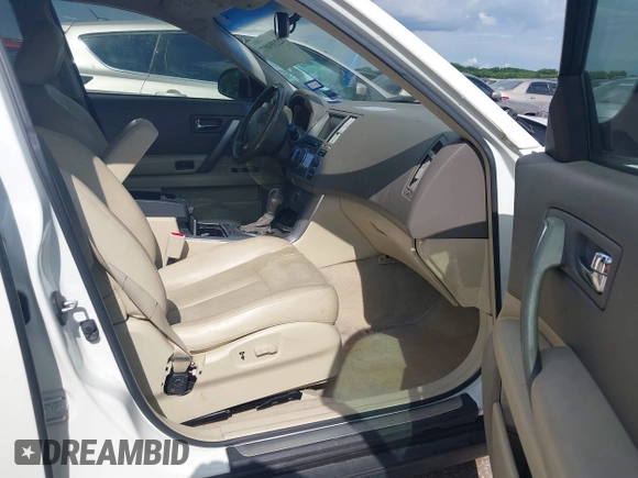 2008 Infiniti FX with VIN JNRAS08U98X104799, listed as a IAAI auction lot 42239487 with 159,439 mi miles and . Bid and sale history available at DreamBid. Image 5.