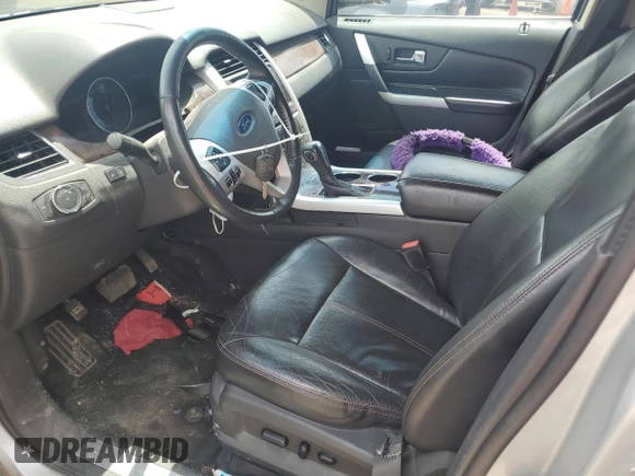2011 Ford Edge Limited with VIN 2FMDK3KC8BBA82349, listed as a Copart auction lot 61147665 with 197,406 mi miles and Salvage title. Bid and sale history available at DreamBid. Image 7.