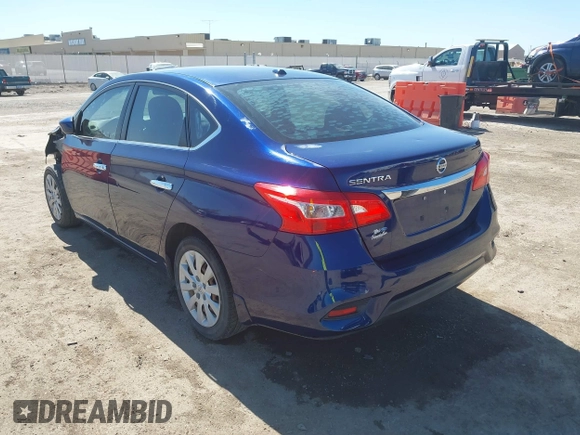 2016 Nissan Sentra S with VIN 3N1AB7AP1GY219667, listed as a IAAI auction lot 41735608 with 111,815 mi miles. Bid and sale history available at carsss.com. Image 3.