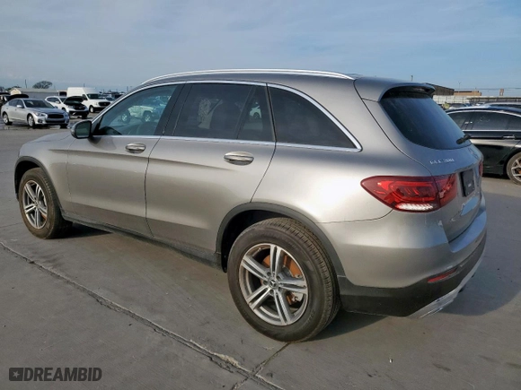 2020 Mercedes-Benz GLC with VIN W1N0G8DB7LV255668, listed as a Copart auction lot 50875585 with 47,805 mi miles and Clean Title. Bid and sale history available at carsss.com. Image 2.