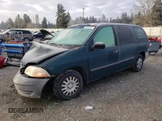 2000 Ford Windstar Cargo with VIN 2FTZA5445YBC69930, listed as a Copart auction lot 44618905 with 141,110 mi miles and Salvage Title. Bid and sale history available at carsss.com. Image 1.