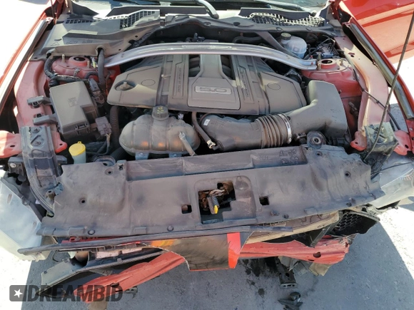 2019 Ford Mustang GT with VIN 1FA6P8CF5K5134342, listed as a Copart auction lot 55437245 with 48,918 mi miles and Salvage title. Bid and sale history available at DreamBid. Image 11.