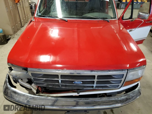 1995 Ford F-150 with VIN 1FTEX15N1SKA68827, listed as a Copart auction lot 88356145 with 0 mi miles and Salvage Title. Bid and sale history available at carsss.com. Image 11.