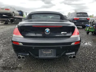 2007 BMW 6 Series M6 with VIN WBSEK93517CY78341, listed as a Copart auction lot 52765085 with 150,449 mi miles and Clean Title. Bid and sale history available at carsss.com. Image 6.
