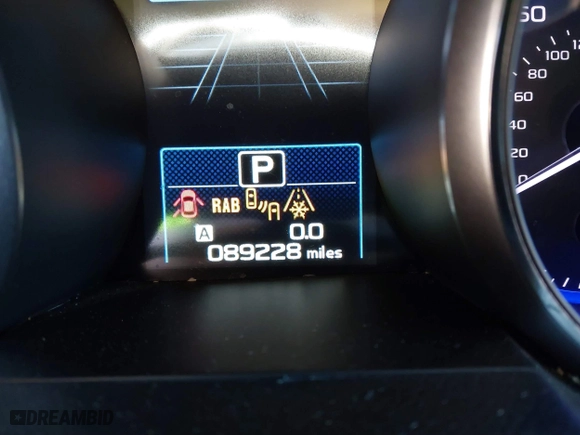 2017 Subaru Outback Touring with VIN 4S4BSETC6H3399587, listed as a IAAI auction lot 41225790 with 89,228 mi miles. Bid and sale history available at carsss.com. Image 15.