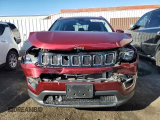 2021 Jeep Compass Limited with VIN 3C4NJCCB9MT573652, listed as a Copart auction lot 46541385 with 75,413 mi miles and Salvage Title. Bid and sale history available at carsss.com. Image 5.