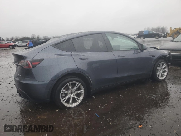 2023 Tesla Model Y Long Range with VIN 7SAYGDEE8PF895293, listed as a Copart auction lot 44208615 with 16,549 mi miles and Salvage Title. Bid and sale history available at DreamBid. Image 3.