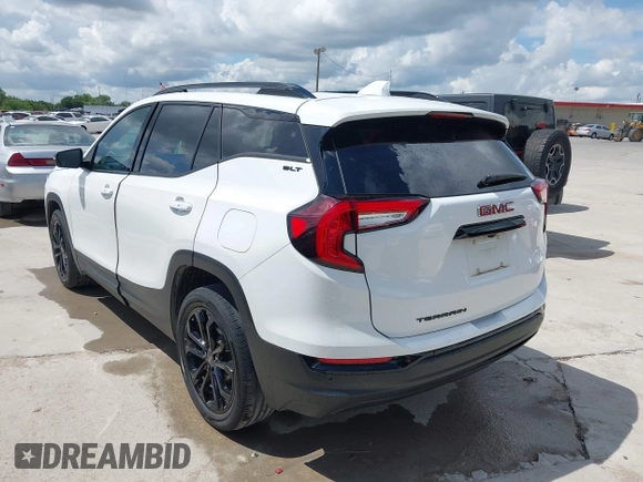 2022 GMC Terrain SLT with VIN 3GKALPEVXNL269968, listed as a IAAI auction lot 42600907 with 39,685 mi miles and . Bid and sale history available at DreamBid. Image 3.