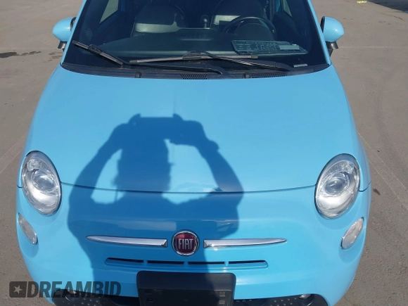2017 FIAT 500e with VIN 3C3CFFGE9HT600549, listed as a IAAI auction lot 41616359 with 41,880 mi miles. Bid and sale history available at carsss.com. Image 10.
