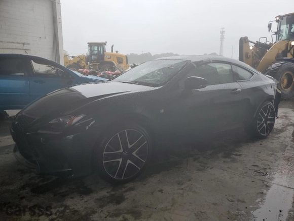 2018 Lexus RC with VIN JTHS85BC1J5004132, listed as a Copart auction lot 71377984 with 56,881 mi miles and Salvage Title. Bid and sale history available at carsss.com. Image 1.