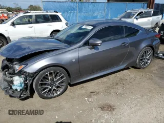 2016 Lexus RC 350 with VIN JTHHE5BC4G5014813, listed as a Copart auction lot 78808114 with 28,042 mi miles and Salvage Title. Bid and sale history available at carsss.com. Image 1.
